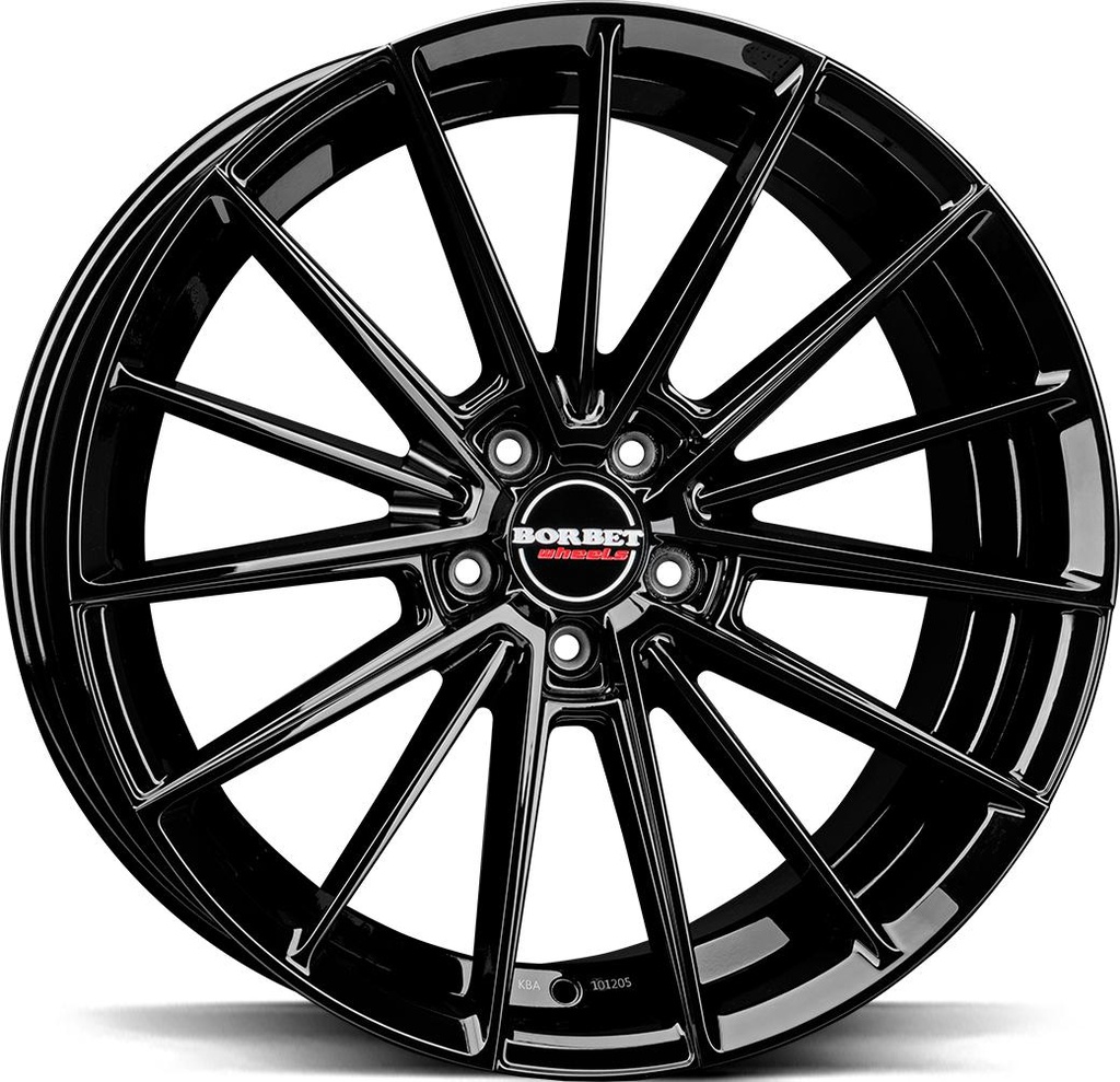 BORBET FB2DC BLACK GLOSSY 9x20 5/120 ET40 CB72.5