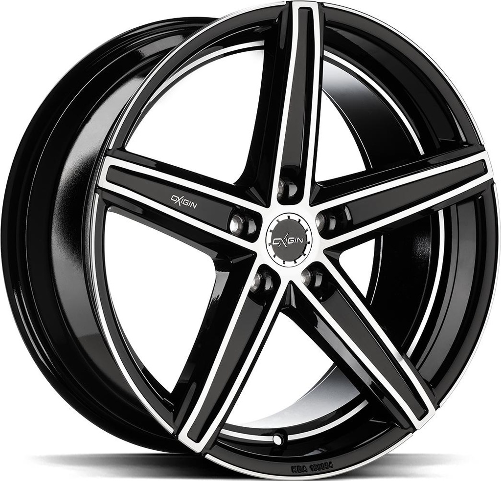 OXGIN EVOLUTION BLACK FULL POL 8.5x19 5/108 ET45 CB72.6