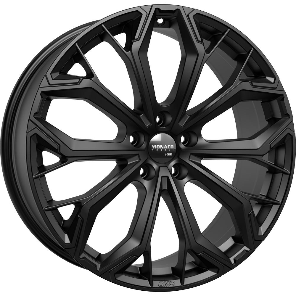 MONACO WHEELS GPC17 MATT BLACK 8.5x20 5/108 ET45 CB67.1