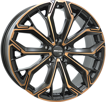 MONACO WHEELS GPC17 BLACK COPPER 8x18 5/112 ET46 CB66.4