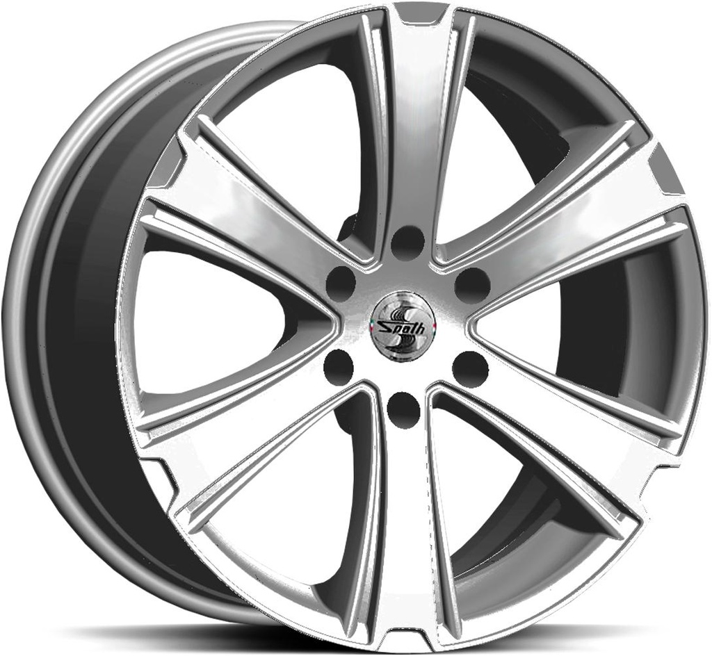 SPATH SP36 H CHROME SILVER 9.5x22 6/130 ET50 CB84.1