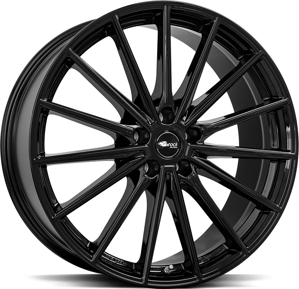 BROCK B43 SHINY BLACK 9x21 5/120 ET44.5 CB63.4