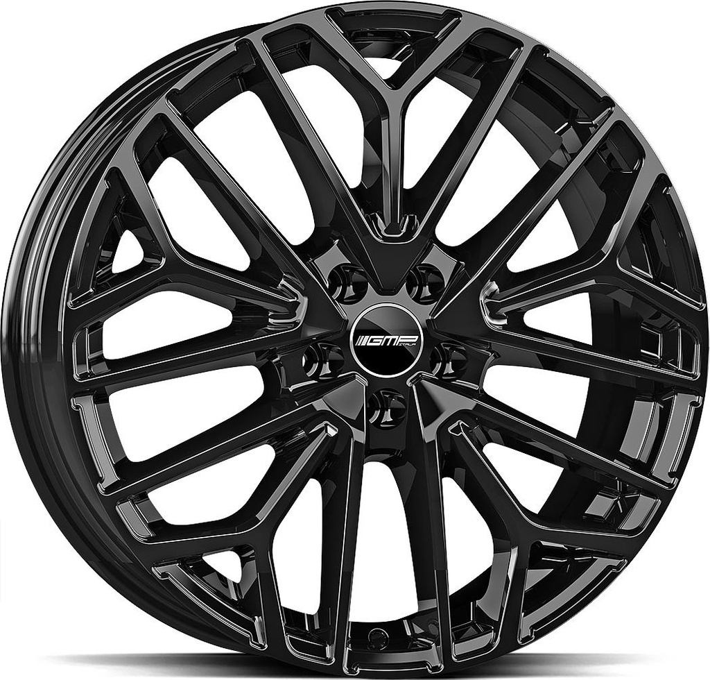 GMP MATERIA GLOSSY BLACK 10x22 5/112 ET28 CB66.5