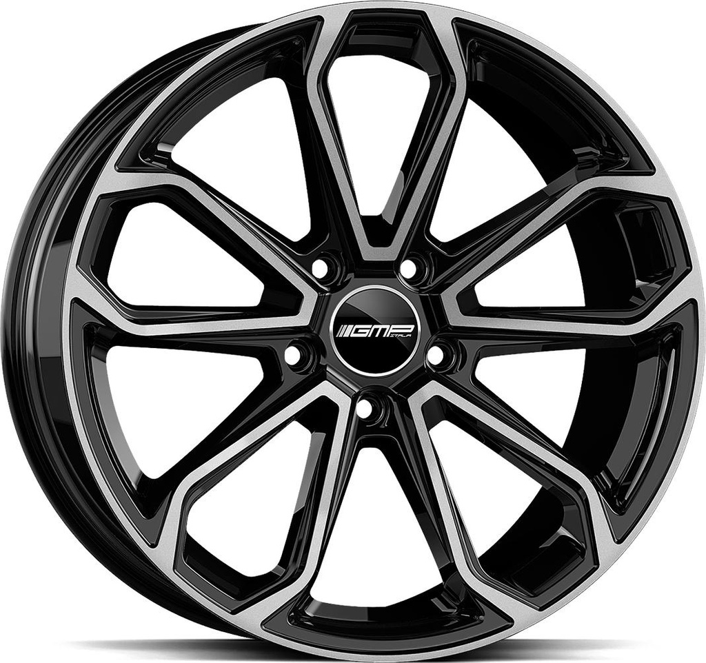 GMP FURIOSA BLACK DIAM 9.5x21 5/130 ET16.1 CB71.6