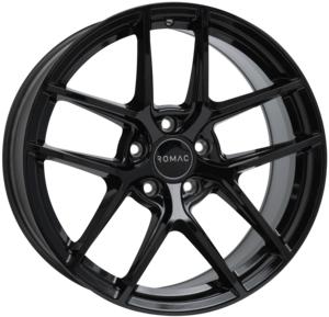 ROMAC DIABLO GLOSS BLACK 8.5x20 5/112 ET26 CB66.6