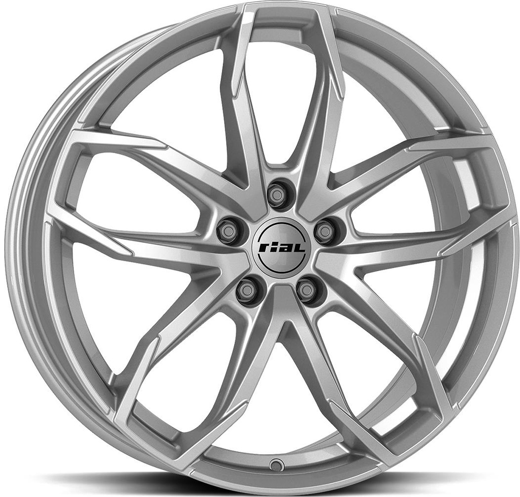 RIAL LUCCA POLAR SILV 8x20 5/112 ET40 CB70.1