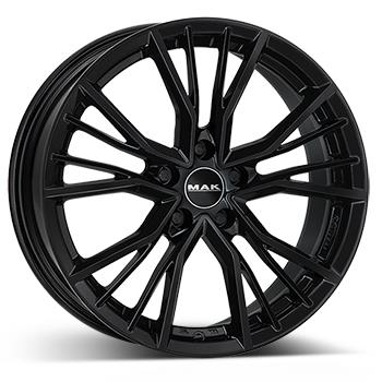 MAK UNION GLOSS BLACK 8.5x20 5/112 ET20 CB66.4