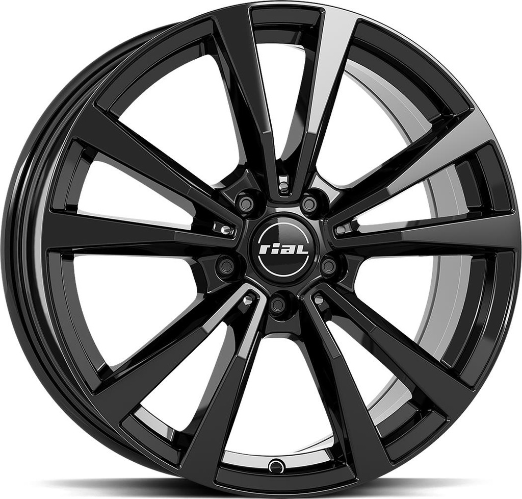 RIAL M12X DIAM BLACK 9x20 5/112 ET20 CB66.6