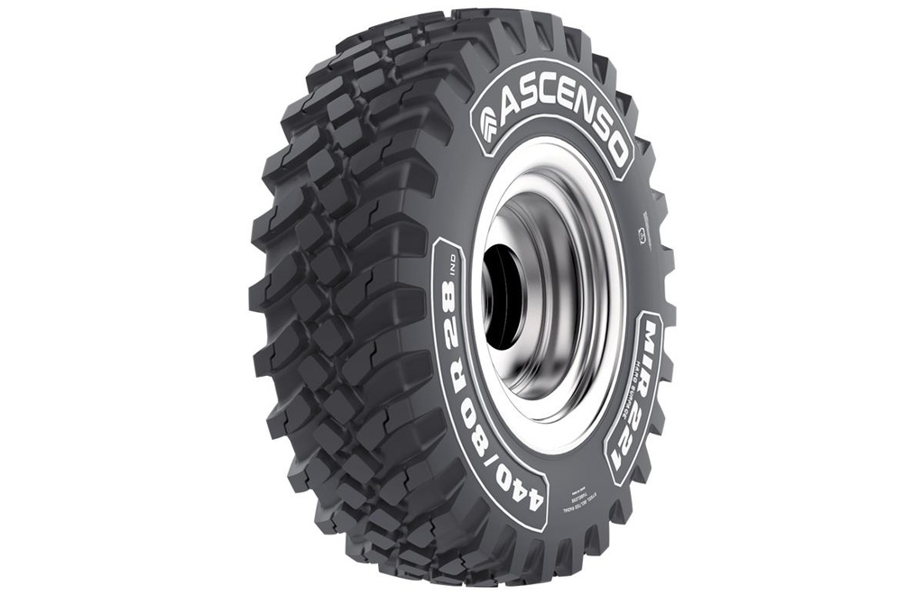 440/80R28 163A8 ASCENSO MIR 221 XL STEEL BELTED 7 VUODEN TAKUU