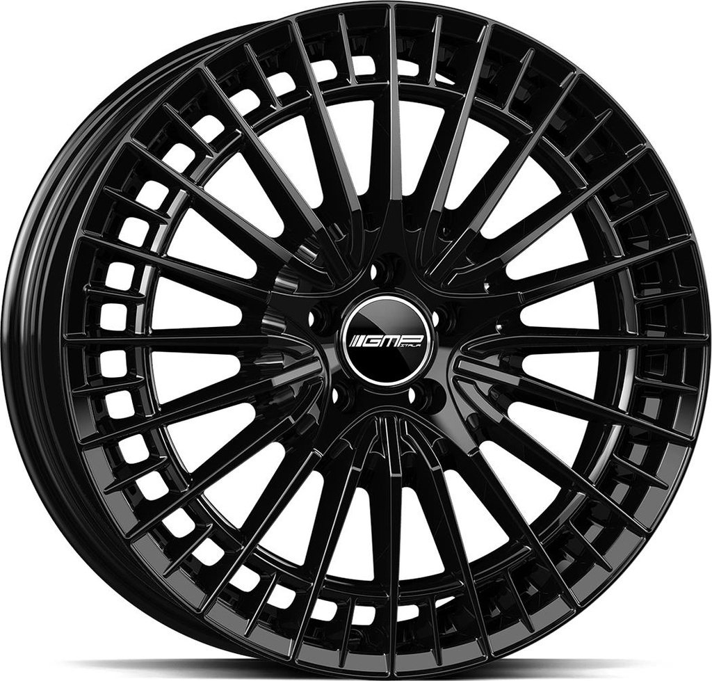 GMP QSTAR GLOSS BLACK 8x19 5/112 ET30 CB66.6