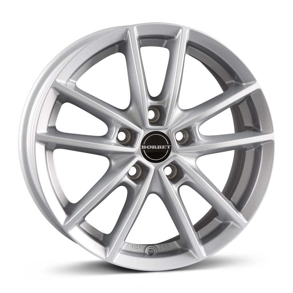 BORBET W CRYSTAL SILV 6.5x16 5/108 ET47.5 CB63.3