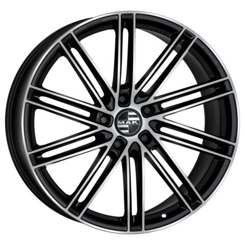 MAK LEIPZIG BLK/POL 11.5x21 5/130 ET49 CB71.6