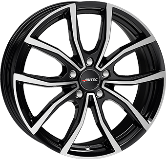 AUTEC VIDRON BLACK POLISHED 6x15 5/100 ET38 CB57.1