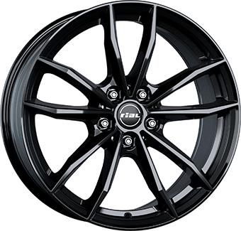 RIAL X12 DIAM BLACK 7.5x18 5/112 ET25 CB66.7