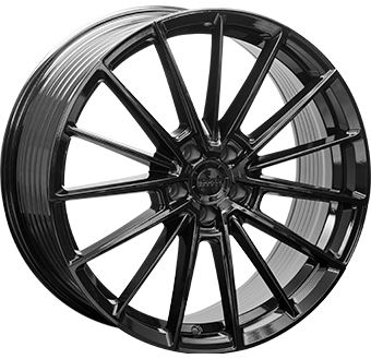MONACO WHEELS FF1 GLOSS BLACK 8x19 5/112 ET45 CB66.5