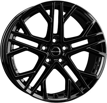 BORBET XV BLACK GLOSS 8.5x19 5/114.3 ET35 CB72.5