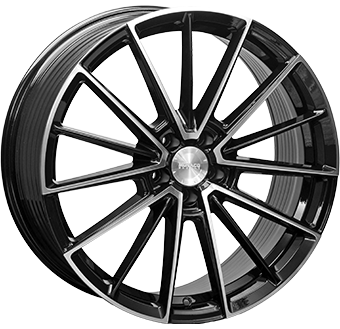 MONACO WHEELS FF1 BLACK POLISHED 9x20 5/114 ET40 CB67.1