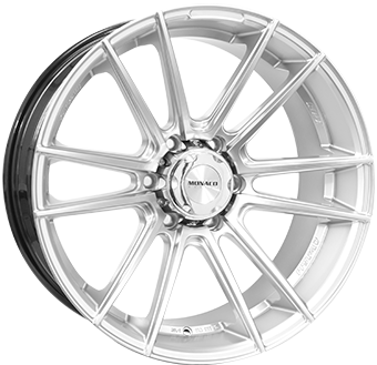 MONACO WHEELS TUNNEL 6 SILVER 9.5x20 6/139.7 ET15 CB110.1