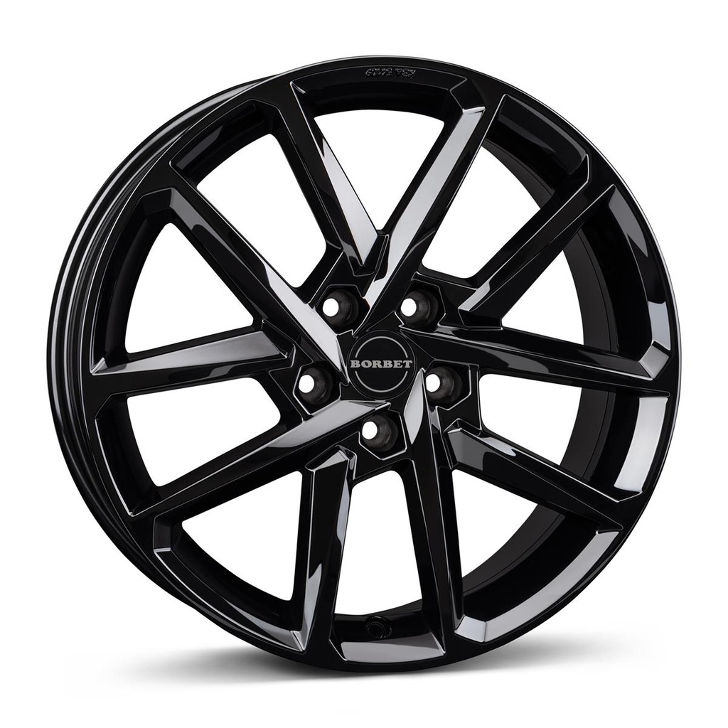 BORBET N BLACK GLOSSY 8x19 5/112 ET44 CB57.1