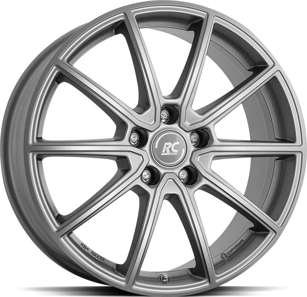 BROCK RC32 FERRIC GREY MATT 7.5x17 5/115 ET45 CB70.3