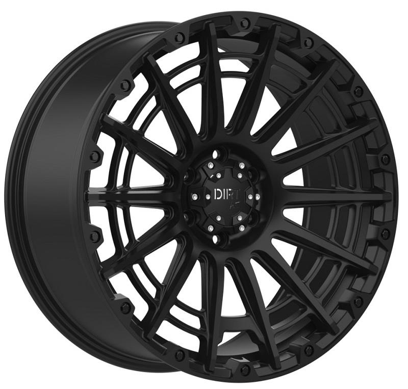 STATUSFÄLGAR D56 FLATBLACK 9x20 5/120 ET20 CB74.1