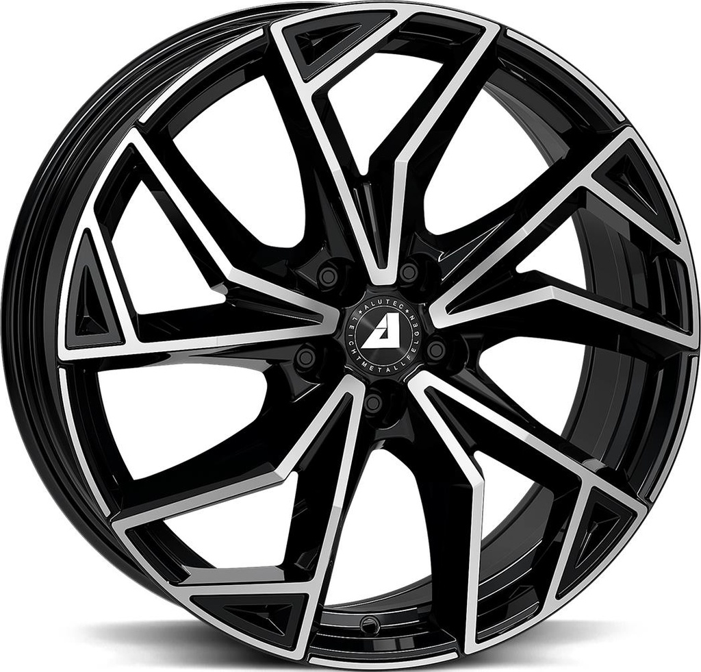 ALUTEC ADX.02 DIAM BLACK POL 7.5x18 4/108 ET32 CB65.1