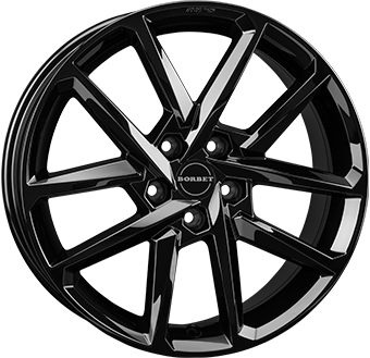 BORBET N BLACK GLOSS 7.5x18 5/114.3 ET50 CB72.5