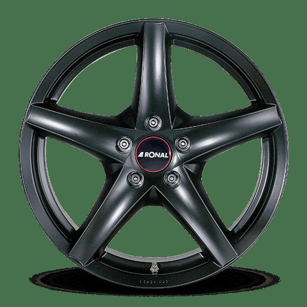 RONAL R41 MATT BLACK 7x16 5/120 ET45 CB72.6