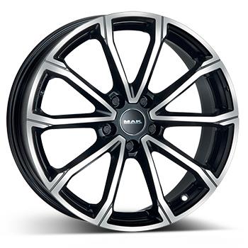 MAK DAVINCI BLK/POL 7x18 5/114.3 ET50 CB60.1
