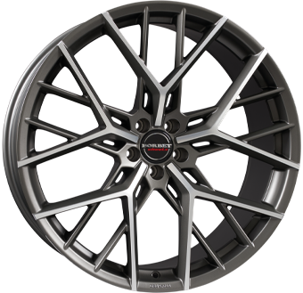 BORBET BY TITAN POL MATT 8.5x21 5/114.3 ET40 CB72.5