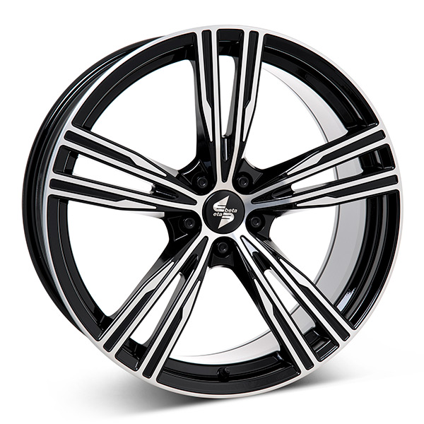 ETA BETA AMOS G.BLK/POL 8X19 5-108 E48 C63,40 60 8x19 5/108 ET48 CB63.4