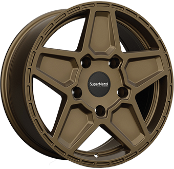 SUPERMETAL ROCKET MATT BRONZE 8x18 5/120 ET40 CB65.1