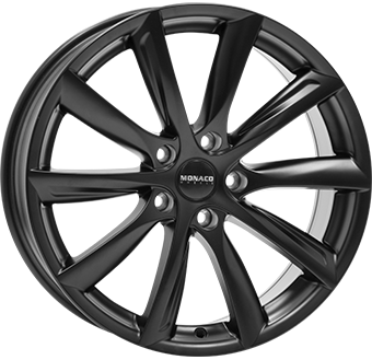 MONACO WHEELS GP6 MATT BLACK 8x18 5/114.3 ET38 CB64.1