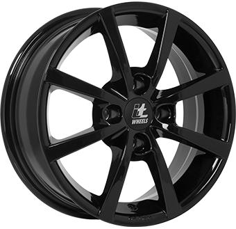 IT WHEELS ALISIA BLACK GLOSS 6.5x16 4/108 ET45 CB63.4