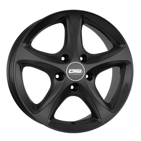 CMS C12 MATT BLACK 8x18 5/112 ET52 CB66.5
