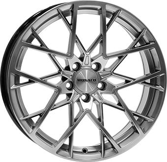 MONACO WHEELS GP9 HYPER BLACK 8.5x19 5/112 ET32 CB66.6