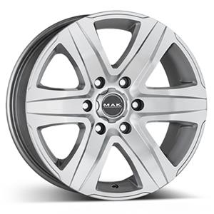 MAK STONE6 SILVER 8.5x20 6/139.7 ET38 CB67.1