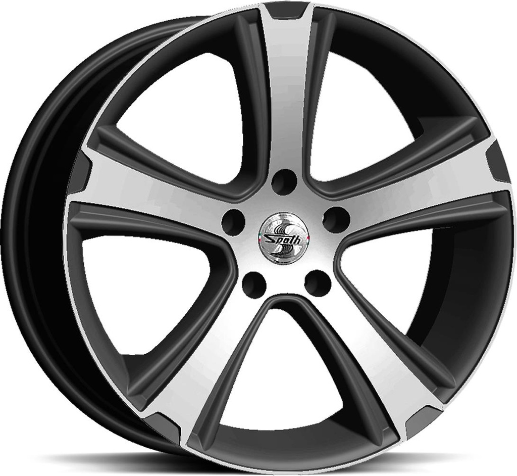 SPATH SP36 H BLACK MATT POLISH 9x20 6/139.7 ET30 CB106.1