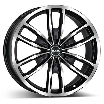 MAK PEAK BLACK MIRROR 8.5x18 6/139.7 ET25 CB100.1