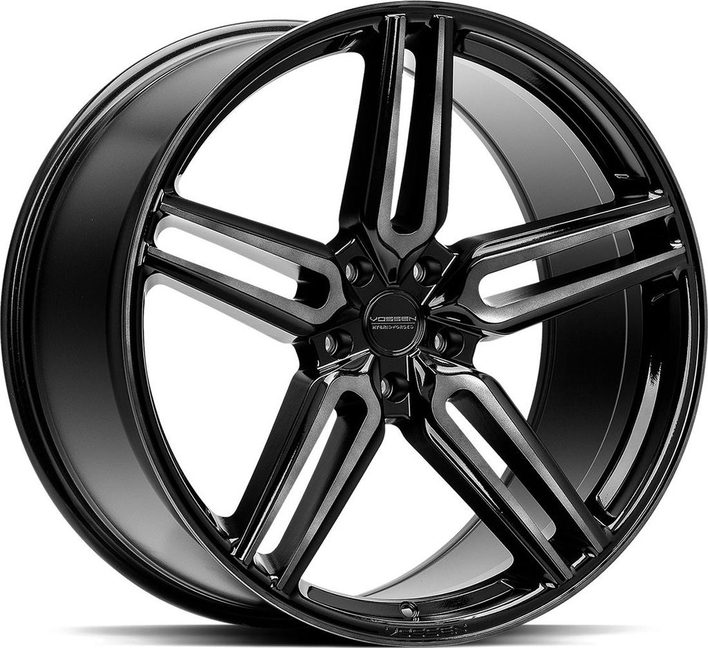VOSSEN HF1 TINTED GLOSS BLACK 12x22 5/120 ET25 CB74.1
