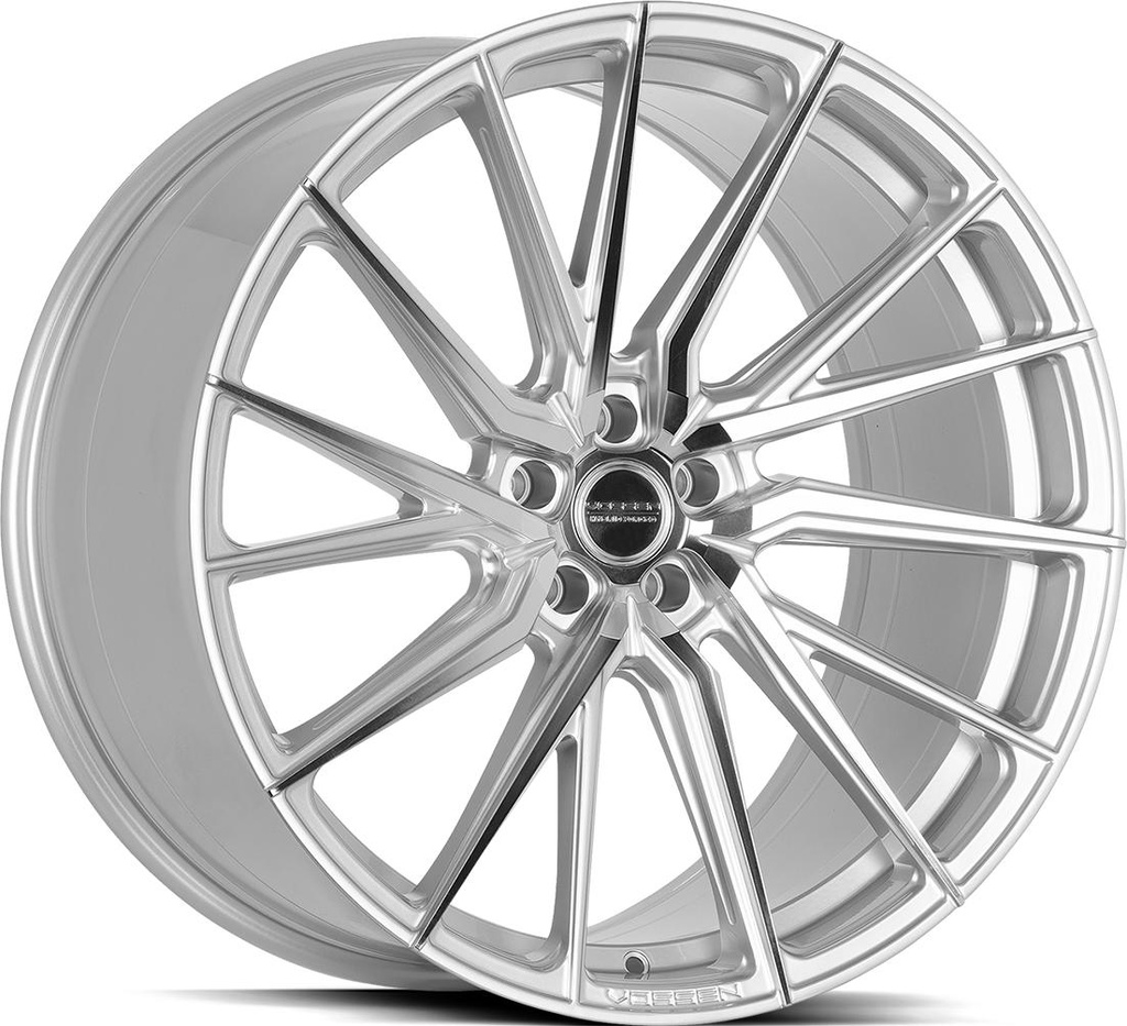 VOSSEN HF4T SILVER POLISHED 10.5x20 5/112 ET30 CB66.6