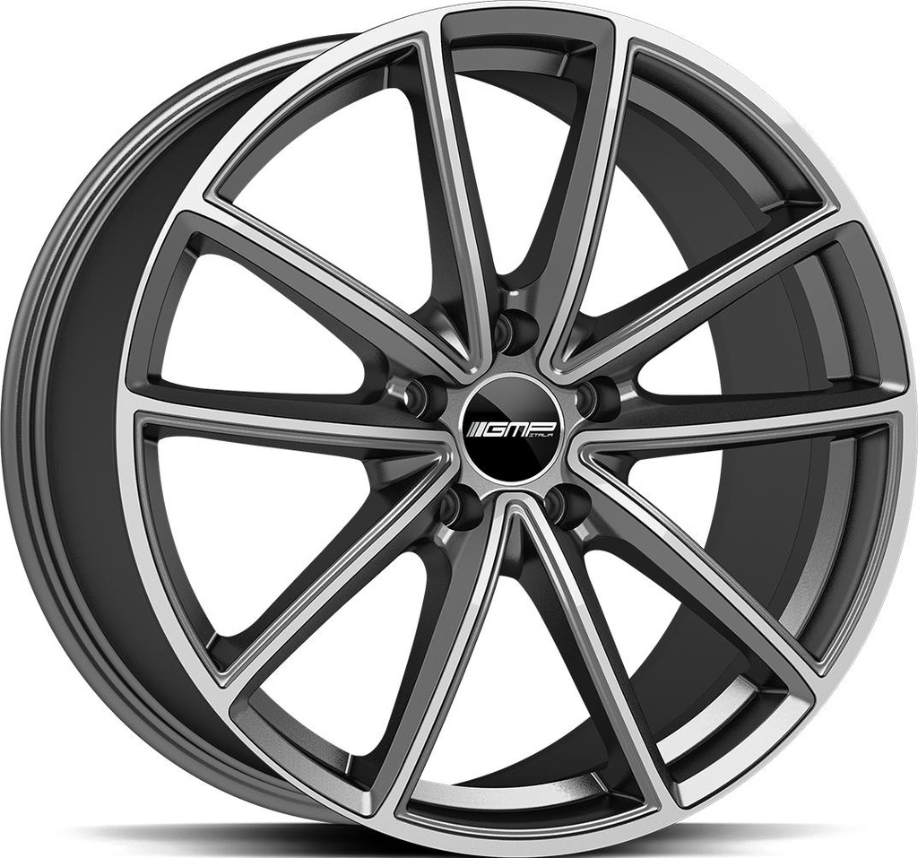 GMP TITAN ANTHRACITE DIAM 8.5x20 5/130 ET57 CB71.6