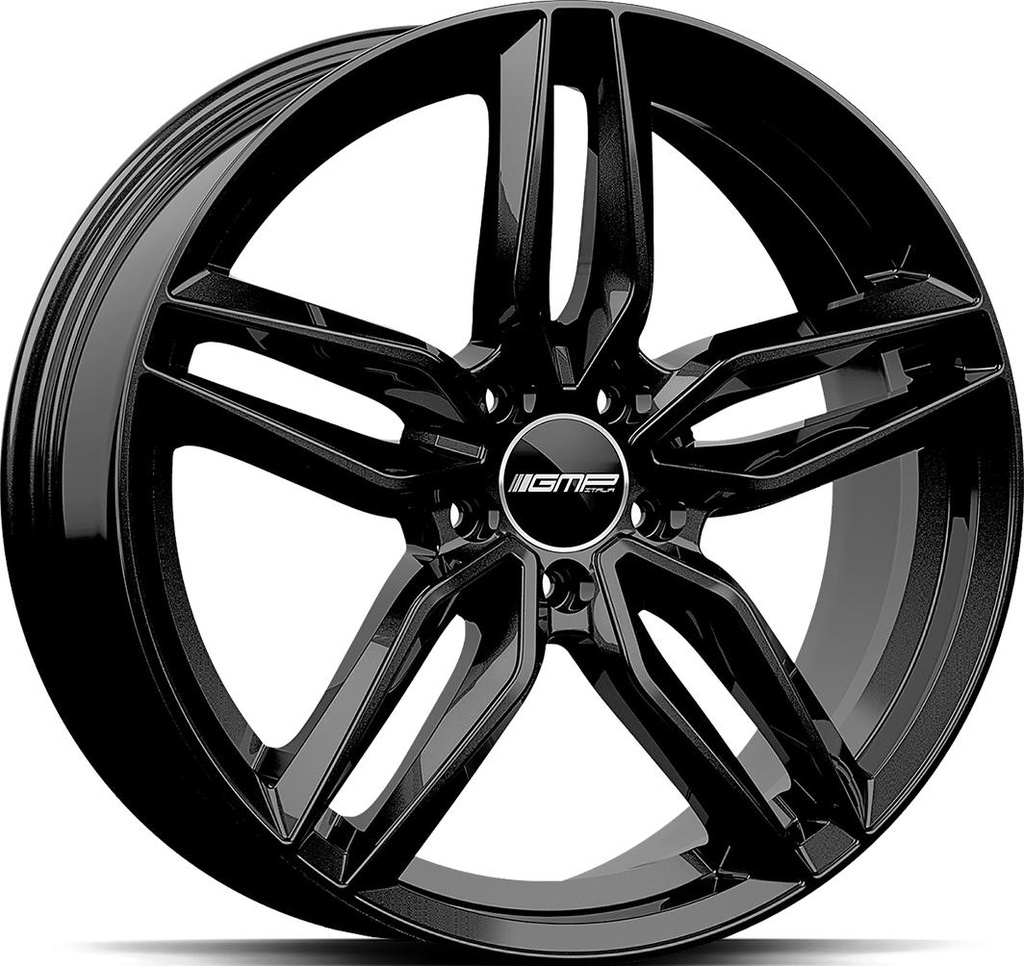 GMP FASTEN GLOSS BLACK 8x18 5/112 ET45 CB66.6