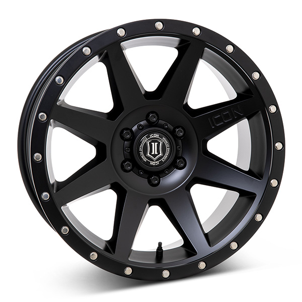 ICON REBOUND M.BLK 8.5x17 6/139.7 ET25 CB93.1