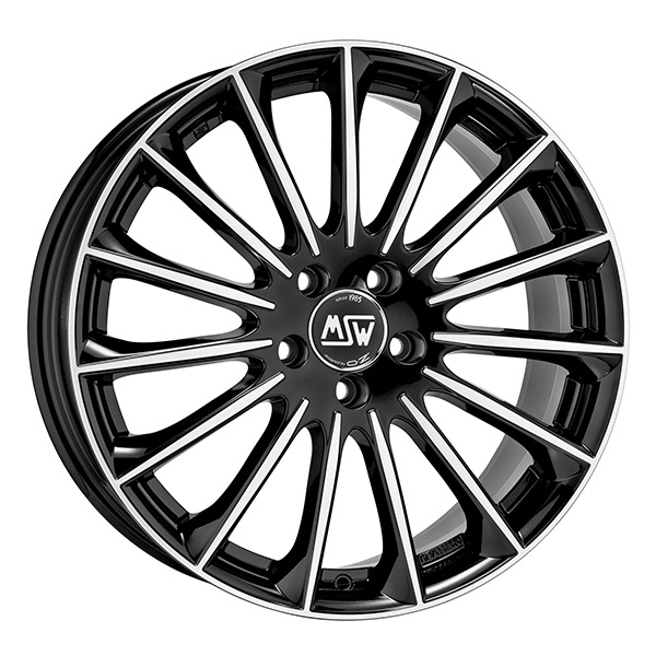 MSW 30 G.BLK F.POL 9.5x19 5/112 ET51 CB73.1