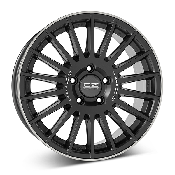 OZ RALLY DESERT M.BLK/POL LIP | 8X18 5-112 E35 C79,10 R14 8x18 5/112 ET35 CB79.1