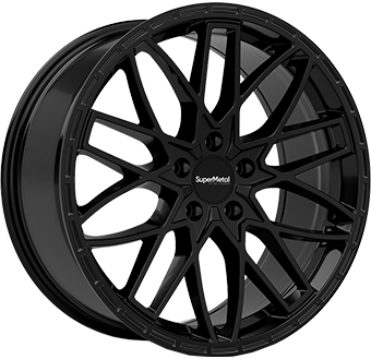 SUPERMETAL VANE GLOSS BLACK 9x20 5/120 ET45 CB65.1