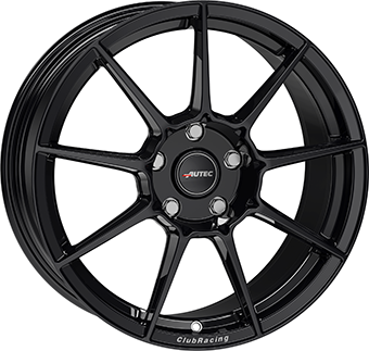 AUTEC CLUB RACING GLOSS BLACK 8.5x18 5/114.3 ET38 CB70