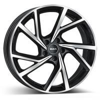 MAK KASSEL BLACK POLISHED 7.5x18 5/112 ET50 CB57.1