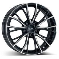 MAK MARK BLACK POLISHED 8.5x19 5/112 ET25 CB66.6